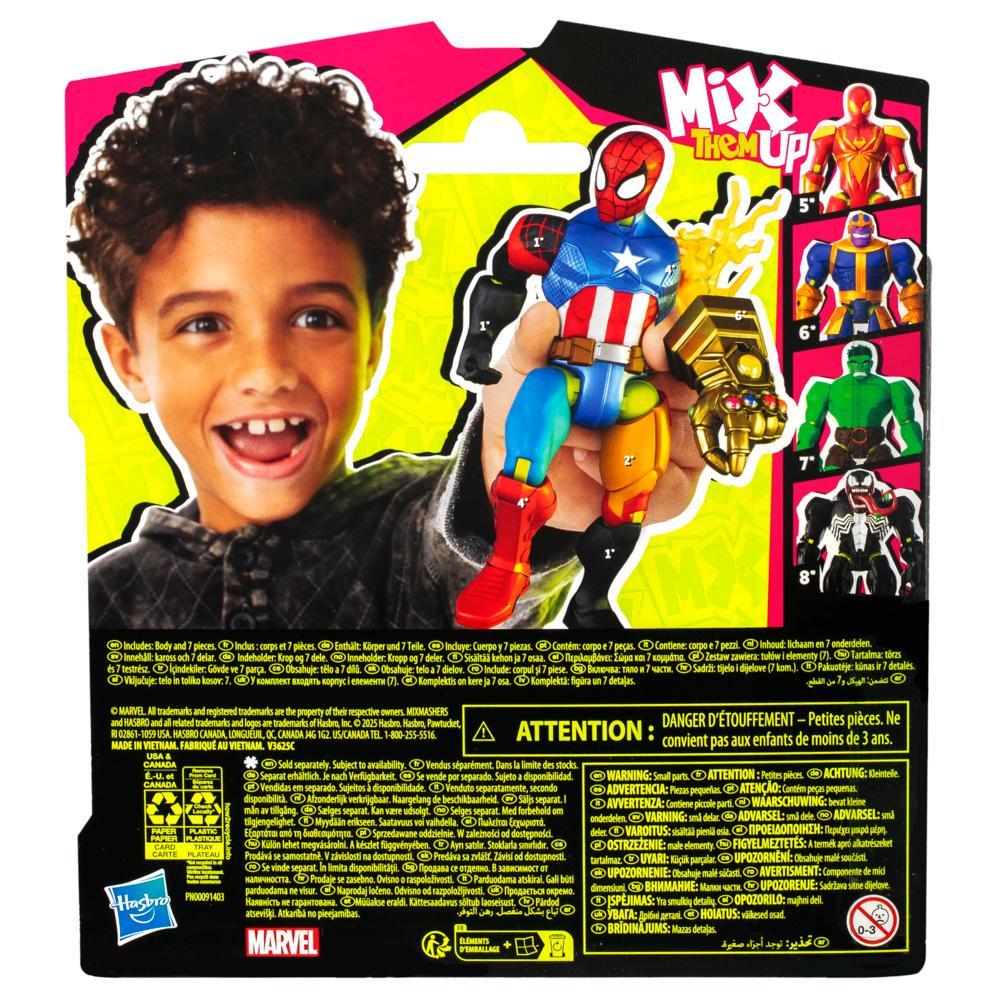 MixMashers Marvel Spider-Man Mix-And-Match Action Figure Accessories - Image 2
