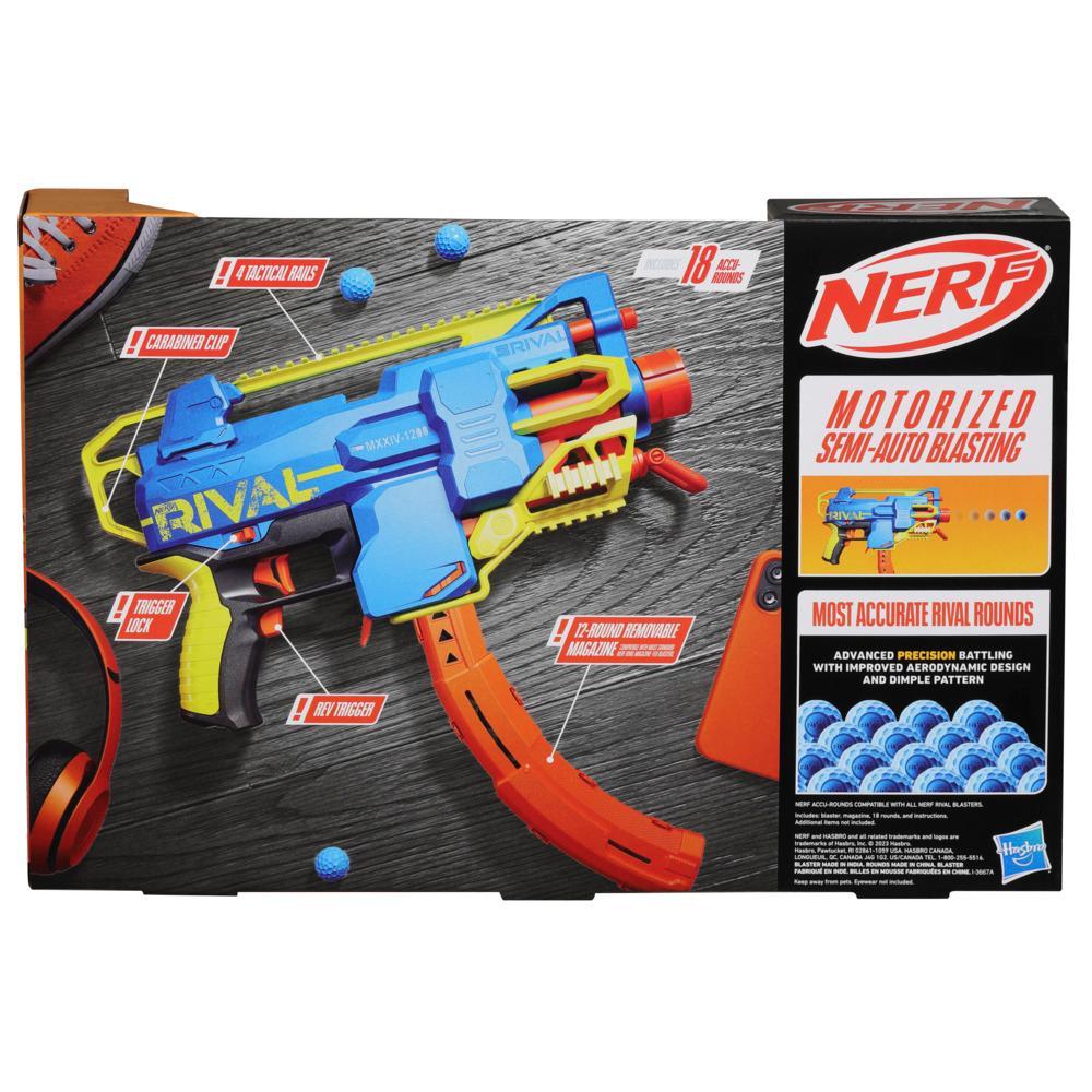 Nerf Rival Challenger MXXIV-1200 Motorized Blaster Curved 12 Round Magazine 18 Nerf Rival Accu-Rounds - Image 8