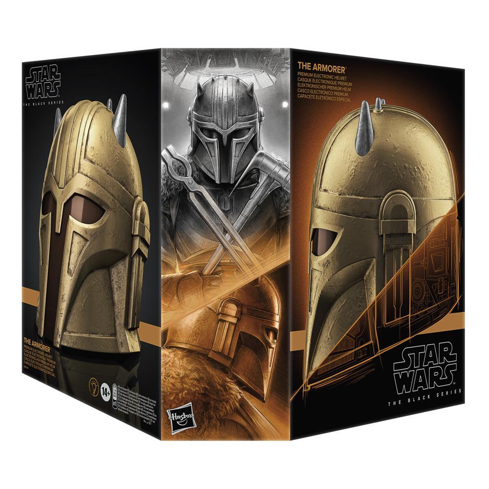 Star Wars The Black Series The Armorer Premium Electronic Roleplay Helmet - Image 7