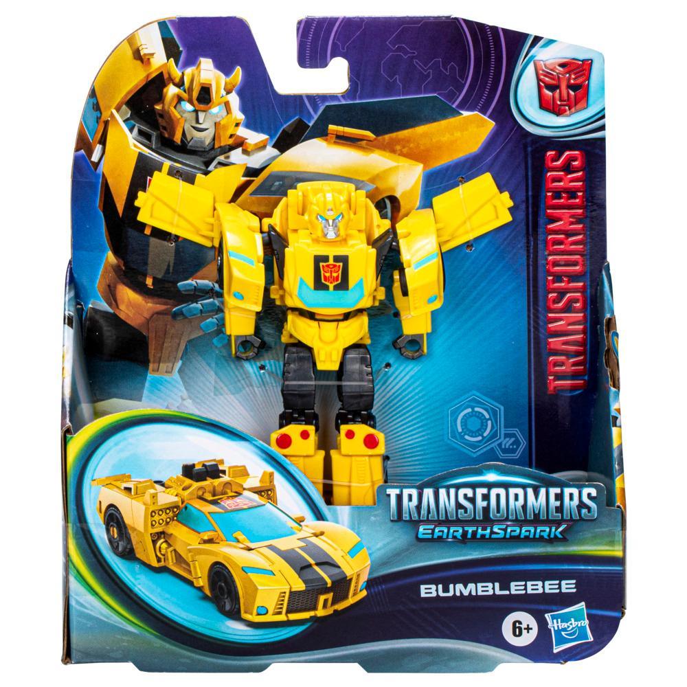 Transformers Toys EarthSpark Warrior Class Bumblebee 5 Action Figures for Kids 6 - Image 2