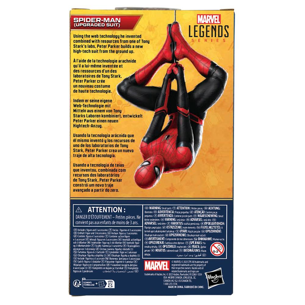 Marvel Legends Series Spider-Man Upgraded Suit Action Figure - Image 8