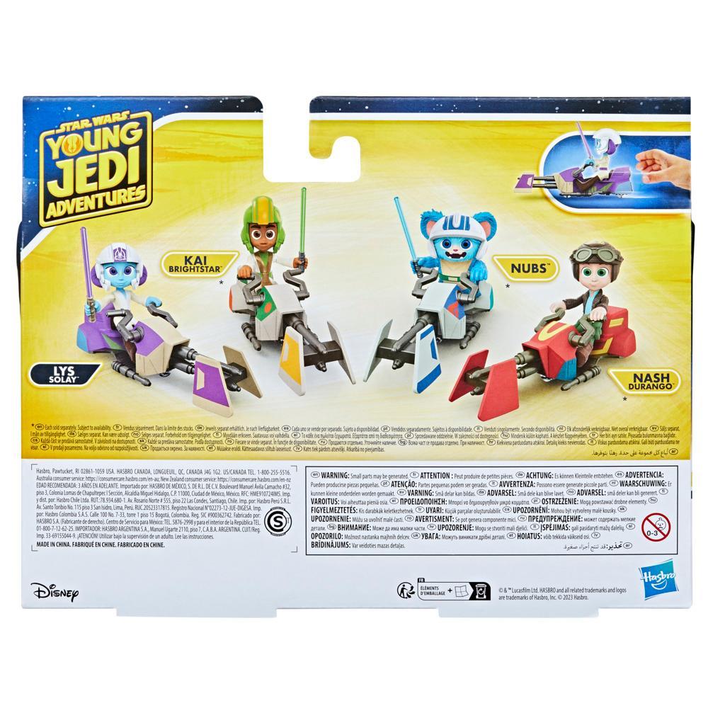 Star Wars Lys Solay Figure Speeder Bike Star Wars Toys Preschool Toys 4-Scale - Image 3