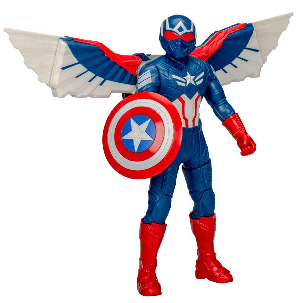 Marvel Avengers Captain America Brave New World Flight Mode Figure 9 22 cm Ages 4 - Image 3