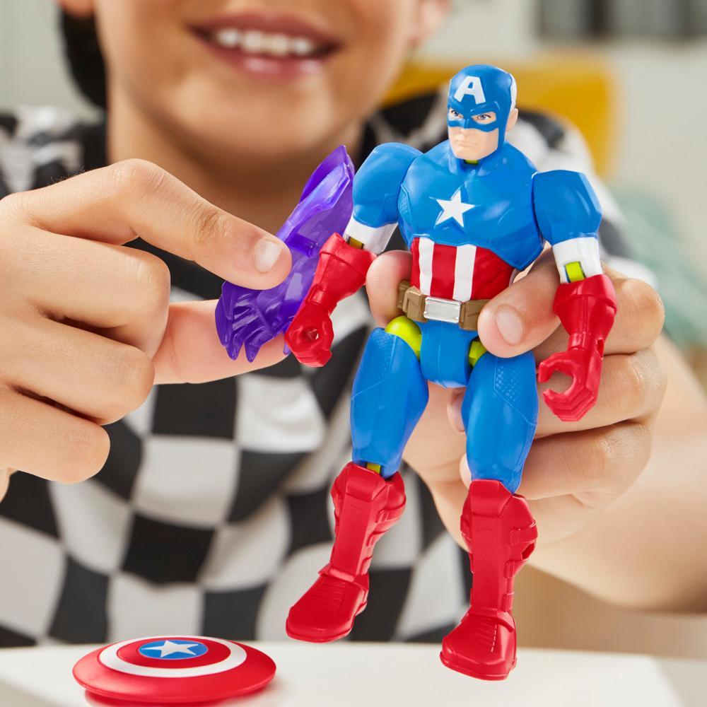 MixMashers Marvel Captain America Avengers Mix-And-Match Action Figure Accessories - Image 3