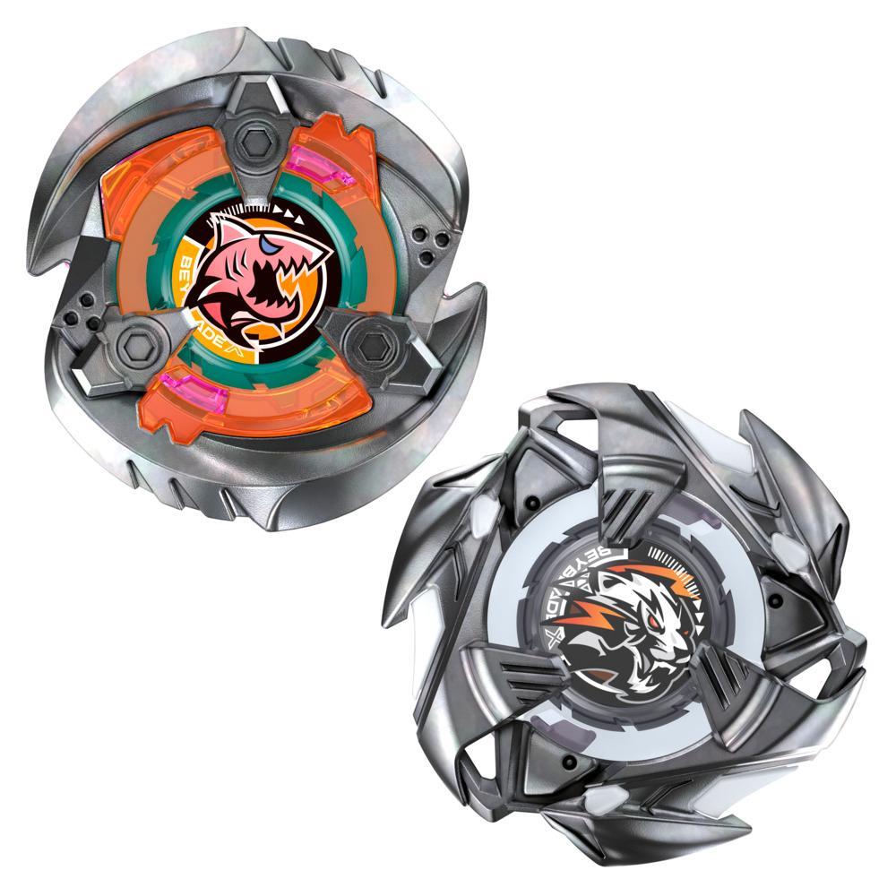 Beyblade X Gill Shark 4-70O Pearl Tiger 3-60U Dual Pack Set