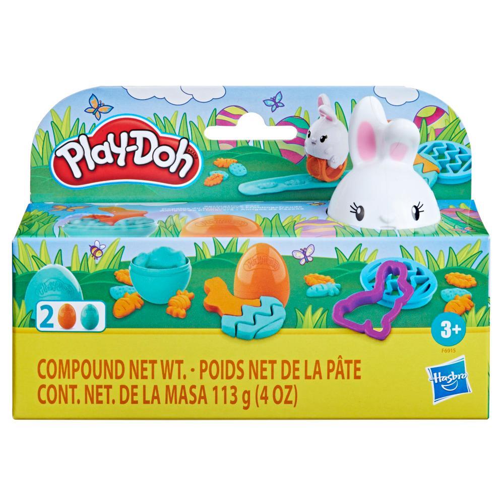 Play-Doh Springtime Pals Easter Set with 4 Ounces Non-Toxic Modeling Compound and Tools Easter Basket Stuffers - Image 2