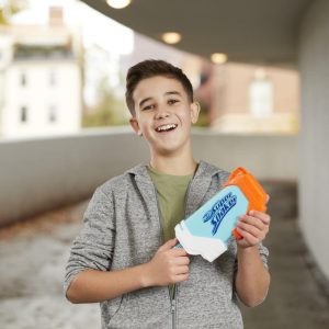 Nerf Super Soaker Torrent Water Blaster Pump to Fire a Flooding Blast of Water Outdoor Water-Blasting Fun