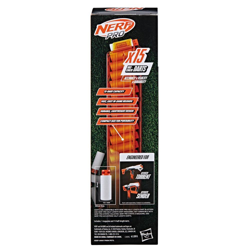 Nerf Pro Half-Length Dart Magazine 15 Nerf Pro Half-Length Darts 14 - Image 3