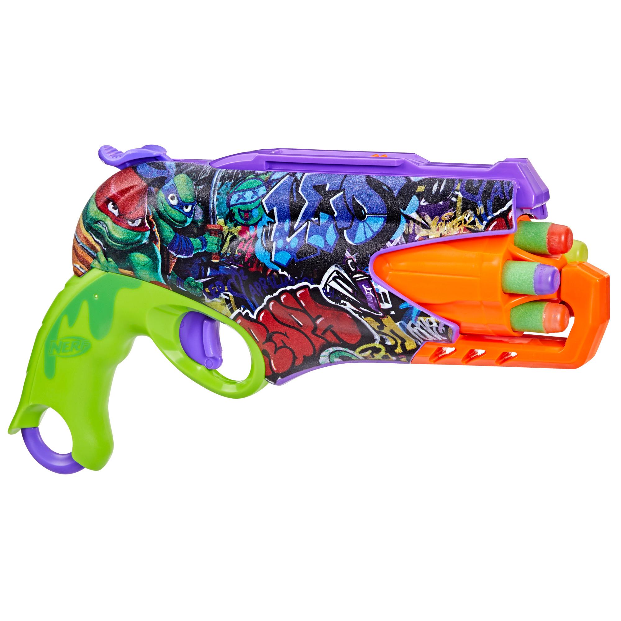 Nerf Teenage Mutant Ninja Turtles Blaster 10 Nerf Elite Darts Gifts for 8 Year Old Boys Girls Up - Image 5