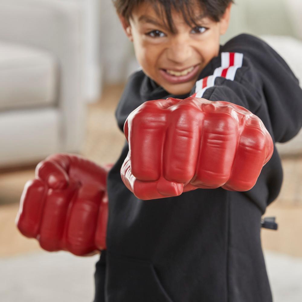 Marvel Avengers Captain America Brave New World Red Hulk Gamma Smash Fists Role Play Toys - Image 3