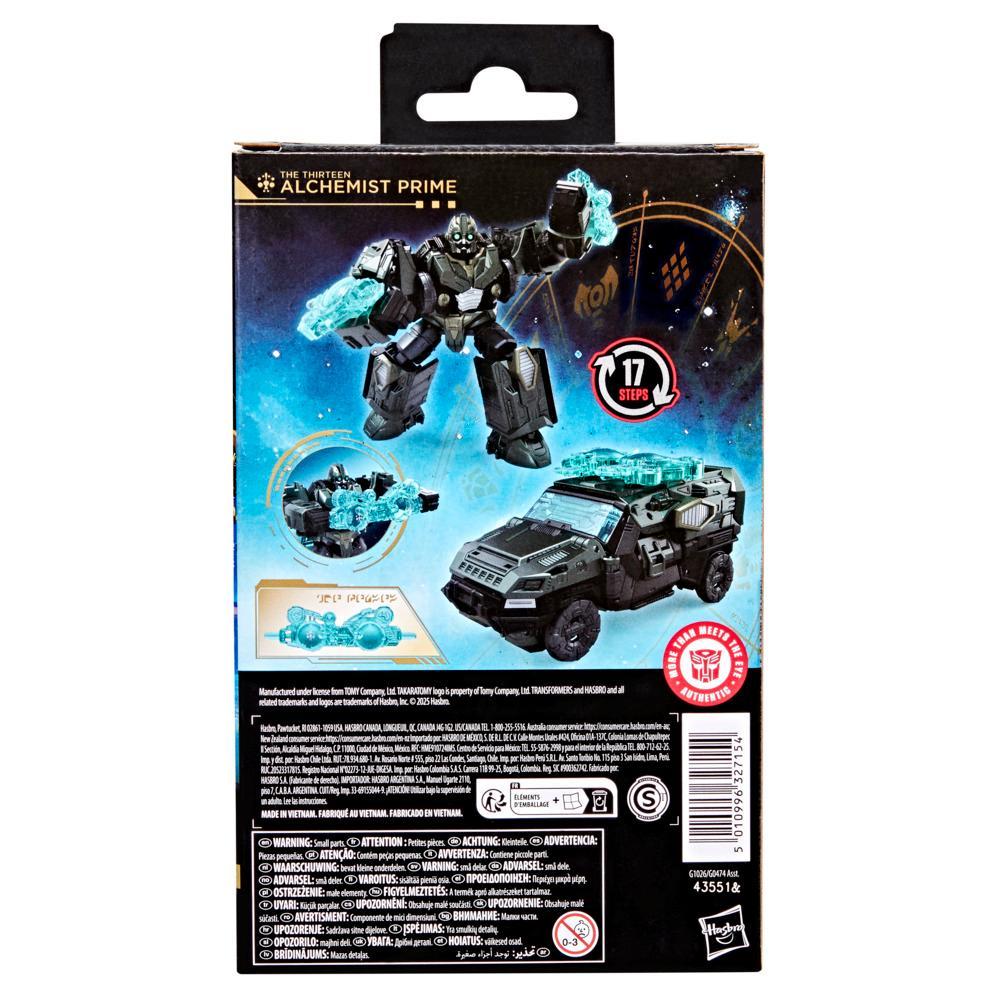 Transformers Age of the Primes Deluxe Class The Thirteen Alchemist Prime 55 Action Figure 8 - Image 8