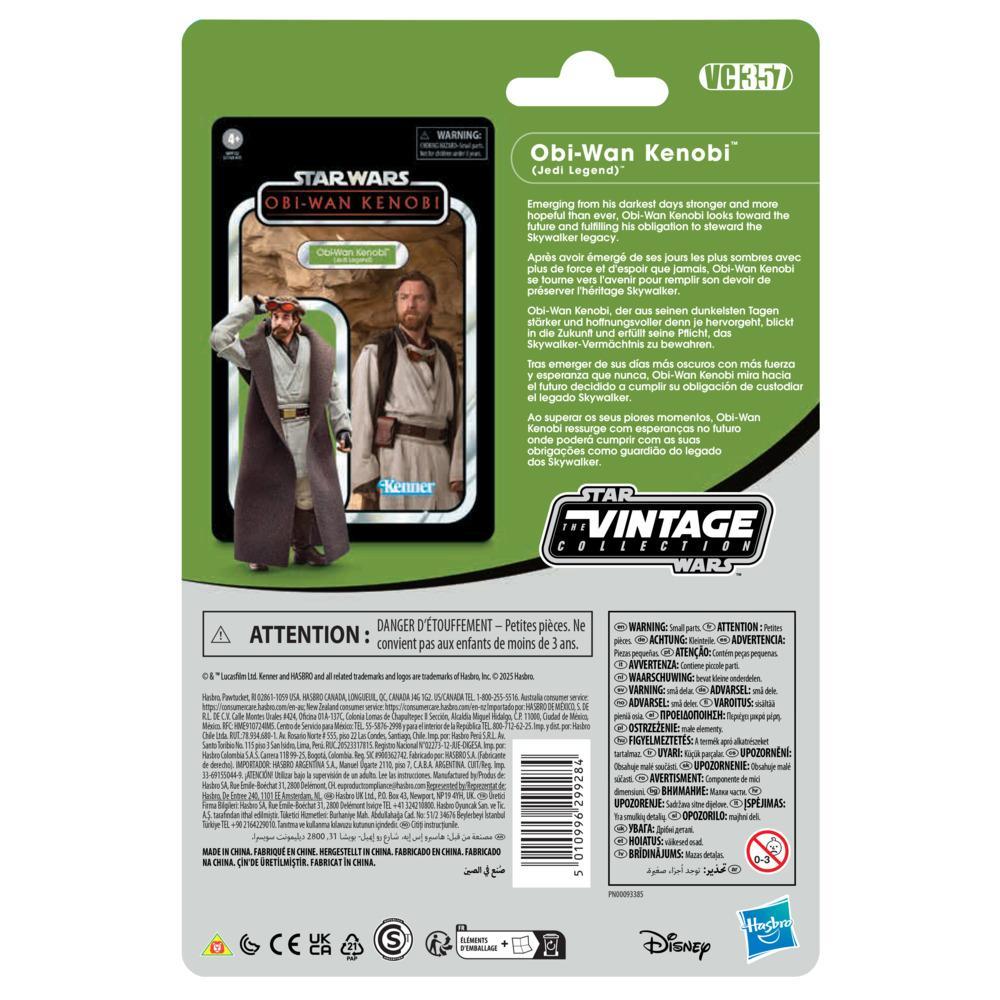 Star Wars The Vintage Collection Obi-Wan Kenobi Jedi Legend Action Figure 375 - Image 8