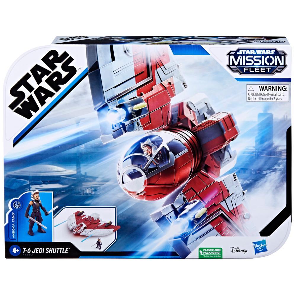 Star Wars Mission Fleet T-6 Jedi Shuttle Ahsoka Action Figure Set Star Wars Toys for Kids - Image 7