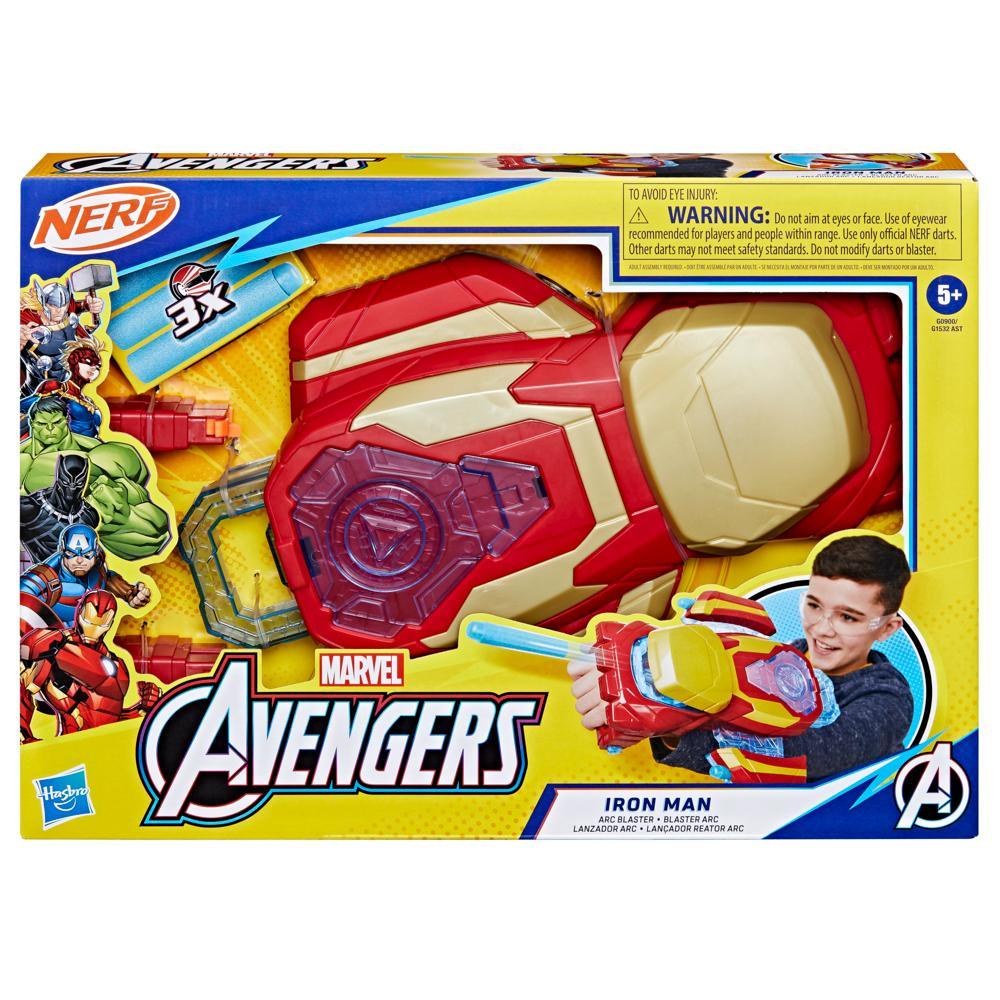 Marvel Avengers Iron Man Arc Blaster Roleplay Toy with 3 NERF Darts - Image 7