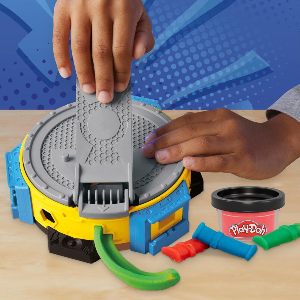 Play-Doh Marvel Hulk Smash Squish Playset with Hulk Action Figure Ages 4 - Image 5