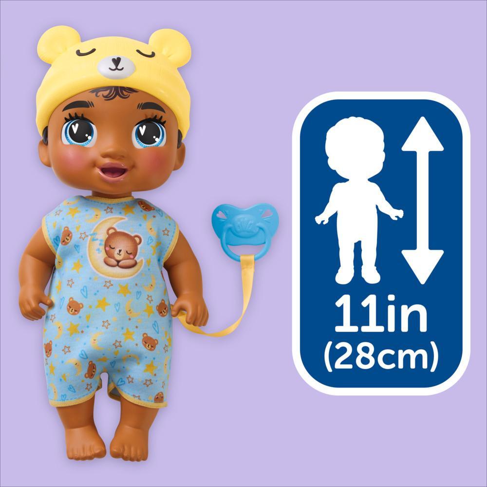Baby Alive Lil Dreamer Snoozer Bear Black Hair Baby Doll Sleepover Toy for Girls Boys 3 - Image 5