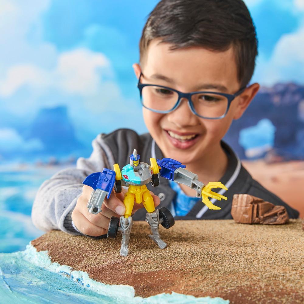 Transformers CYBERWORLD Cyber Changers Sky-Byte Action Figure - Image 12