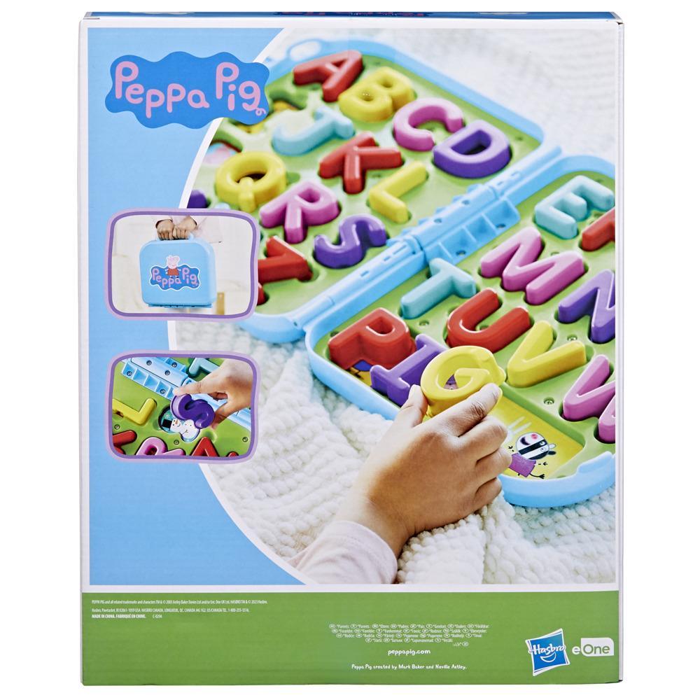 Peppa Pig Peppas Alphabet Case Preschool Toys Alphabet Puzzles - Image 3