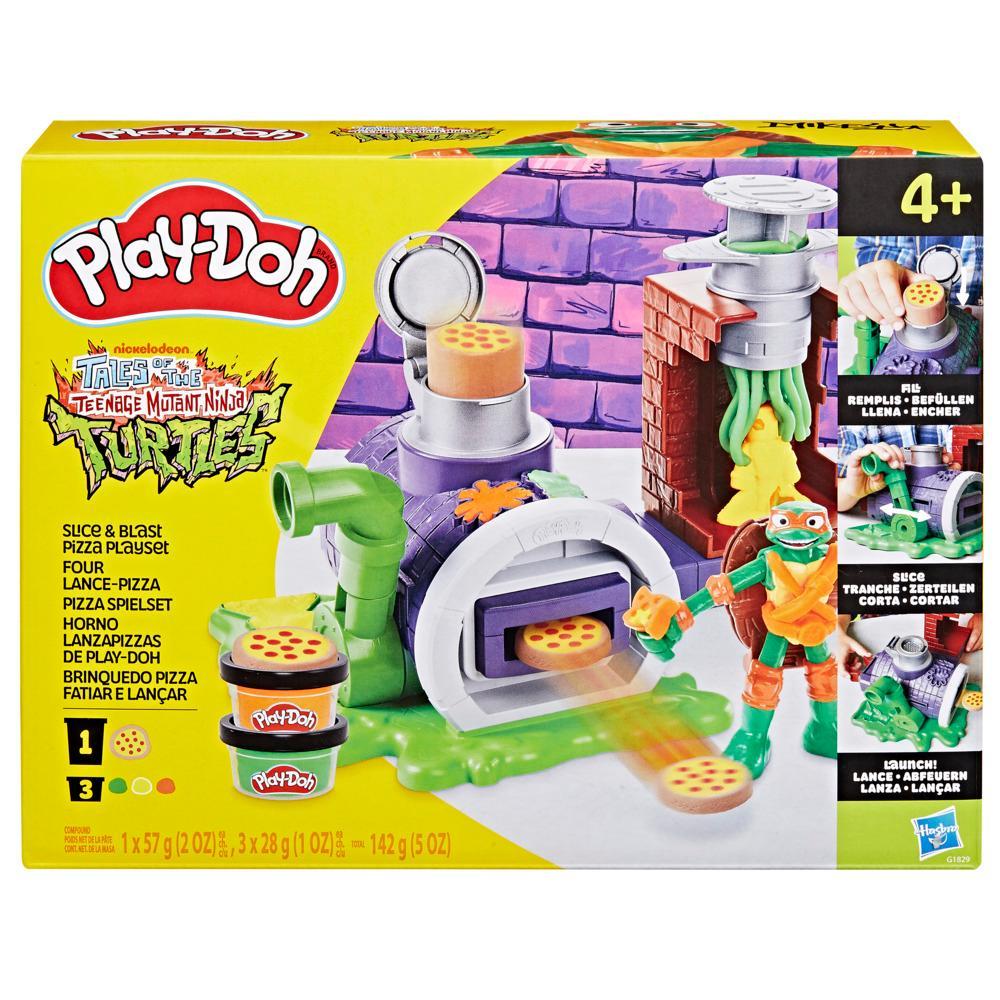 Play-Doh Teenage Mutant Ninja Turtles Slice Blast Pizza Playset - Image 7