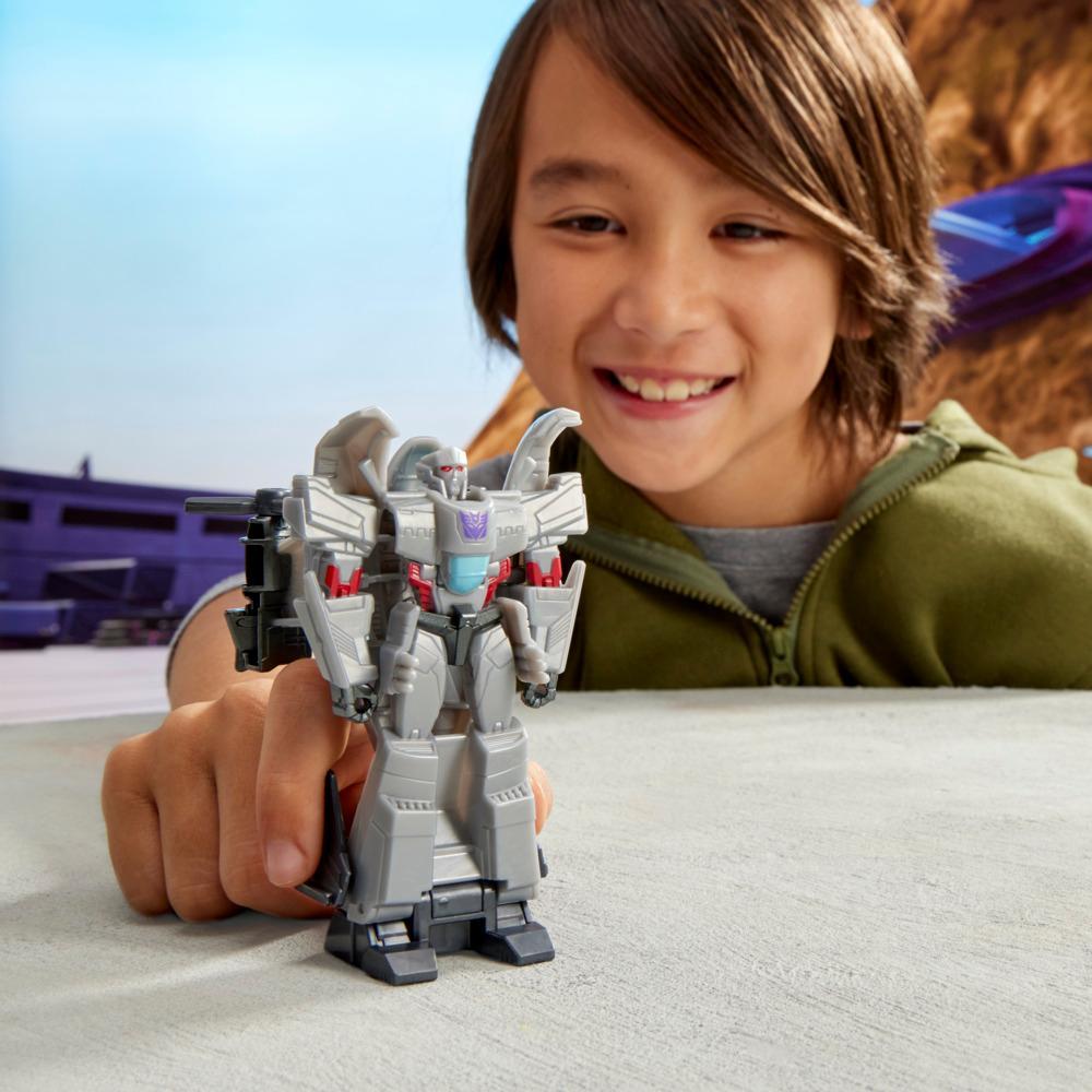 Transformers EarthSpark 1-Step Smash Changers Megatron Action Figure - Image 3