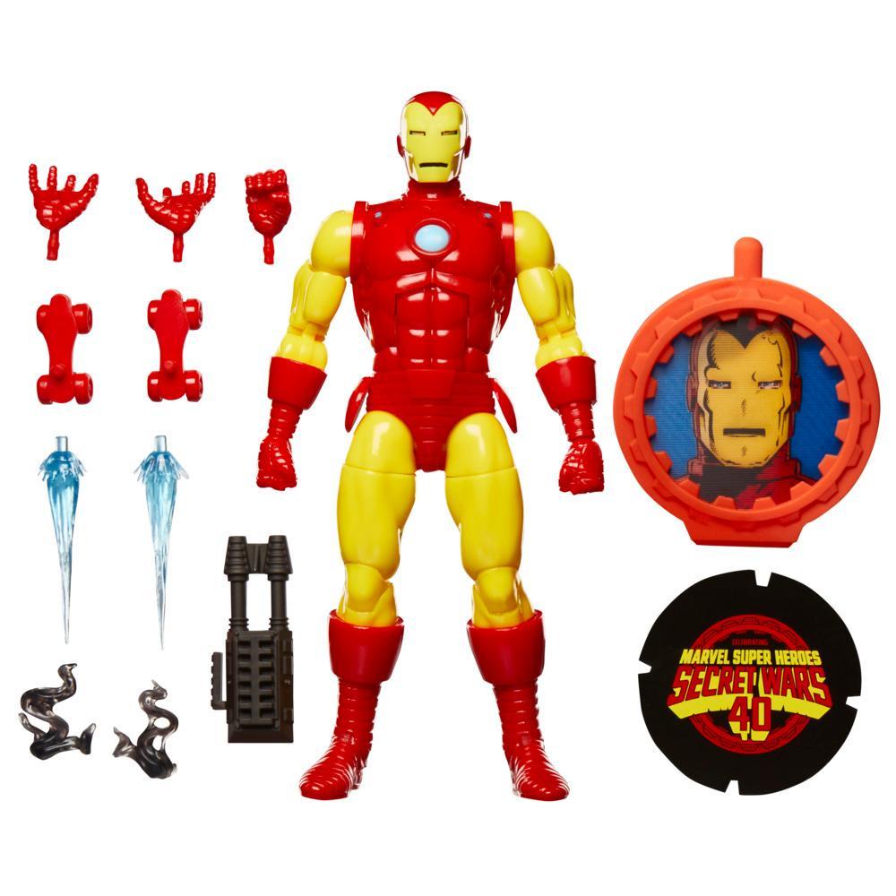 Marvel Legends Series Iron Man Retro Marvel Comics Collectible Action Figure 6 - Image 6
