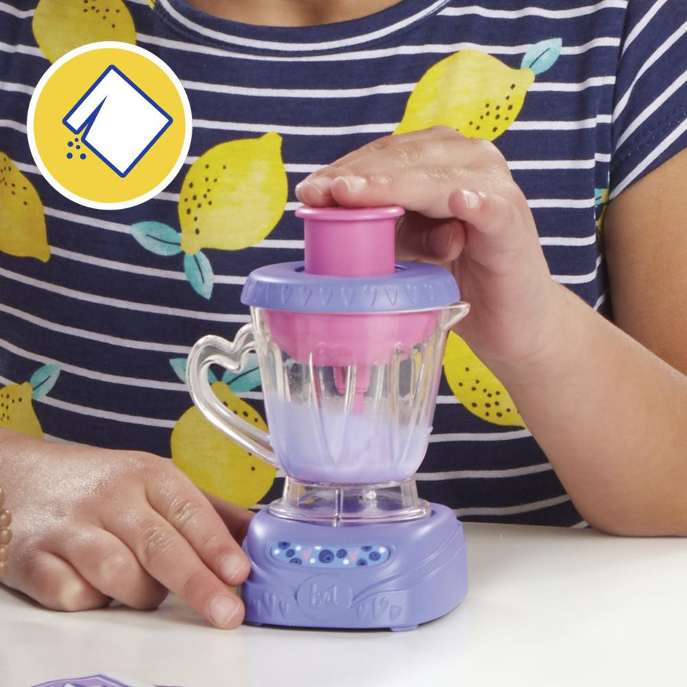 Baby Alive Magical Mixer Baby Doll Blueberry Blast Blender Accessories Drinks Wets Eats Toy for Kids Ages 3 and Up - Image 4