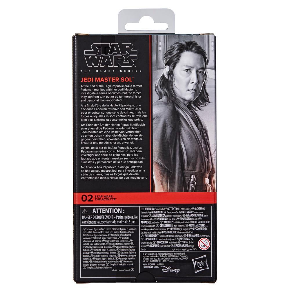 Star Wars The Black Series Jedi Master Sol Collectible Action Figure 6 - Image 8