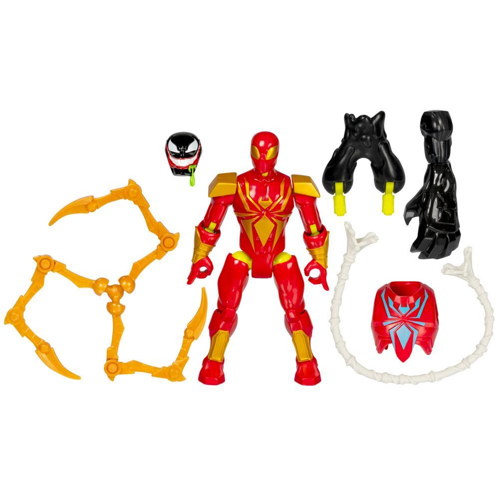 MixMashers Marvel Spider-Man Iron Spider Toy 5 12 cm Mix--Match Deluxe Figure 4 - Image 6