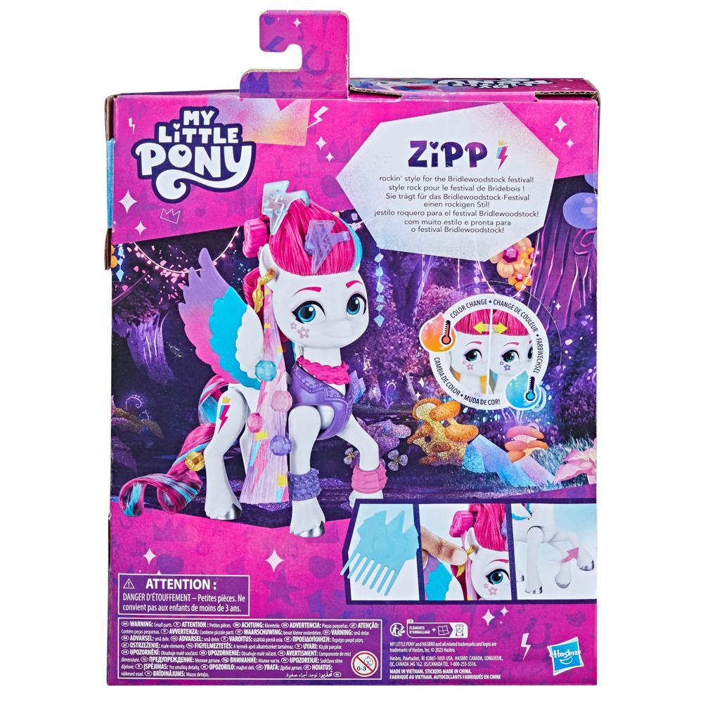 My Little Pony Toys Zipp Storm Style of the Day Fashion Doll Toys for Girls and Boys - Image 8