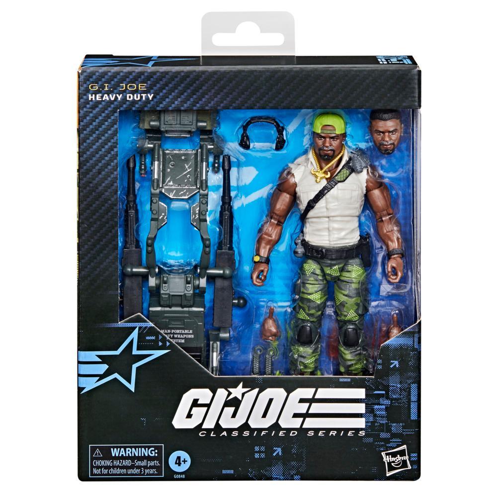 GI Joe Classified Series 150 Heavy Duty with Man-Portable Heavy Weapons System Action Figure - Image 7