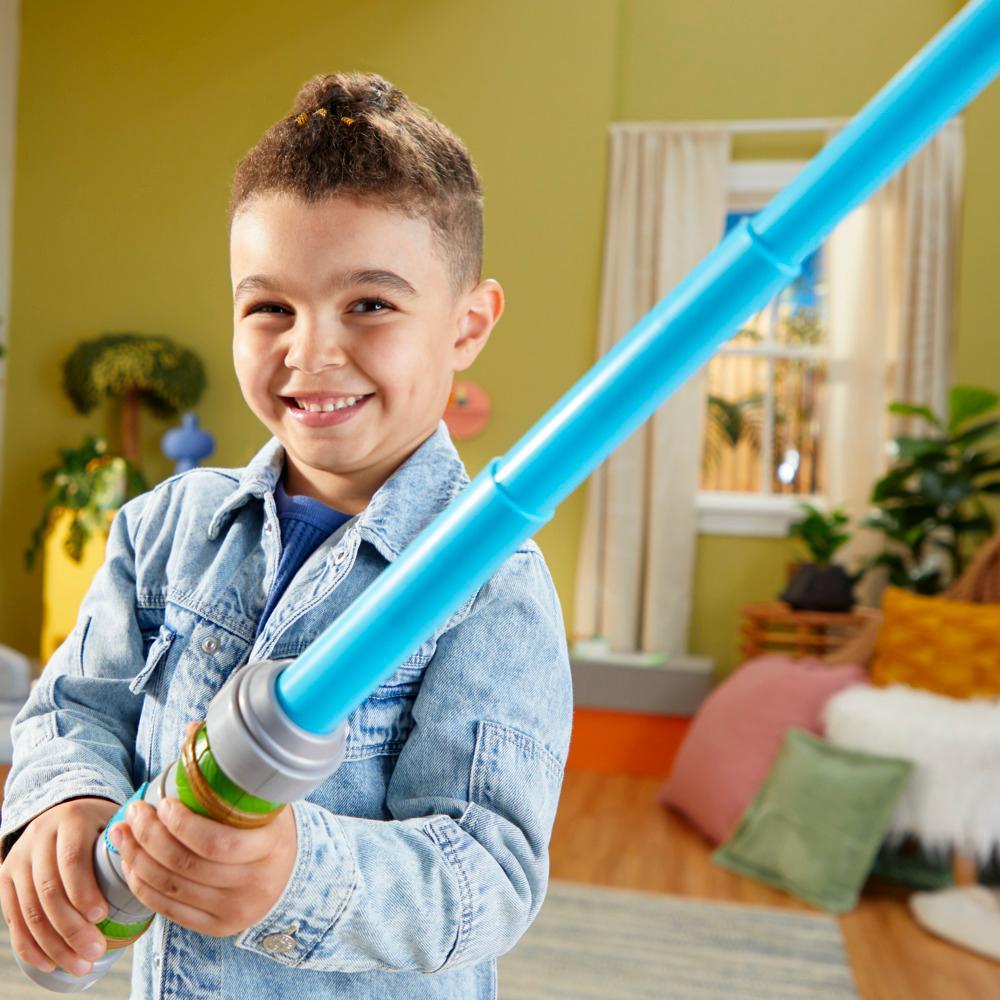 Star Wars Nubs Blue Extendable Lightsaber Star Wars Toys Preschool Toys - Image 3