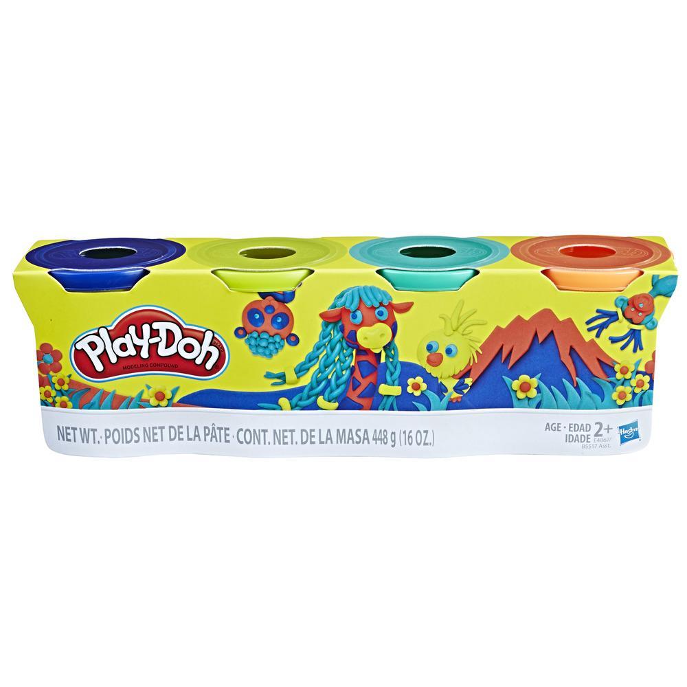 Play-Doh Wild Colors 4 Pack of 4-Ounce Cans Kids Toys - Image 2