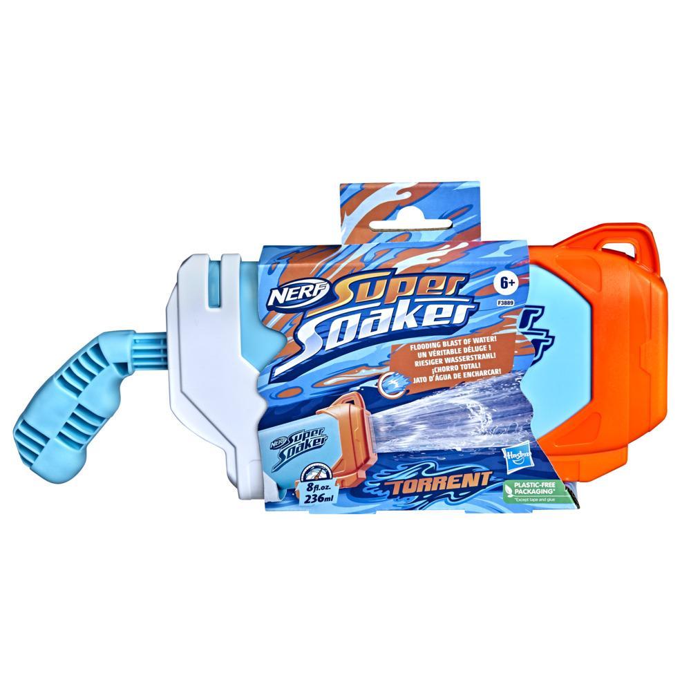 Nerf Super Soaker Torrent Water Blaster Pump to Fire a Flooding Blast of Water Outdoor Water-Blasting Fun - Image 7