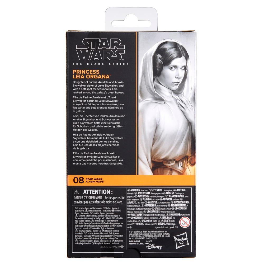 Star Wars The Black Series Princess Leia Organa Star Wars A New Hope Action Figure 6 - Image 8