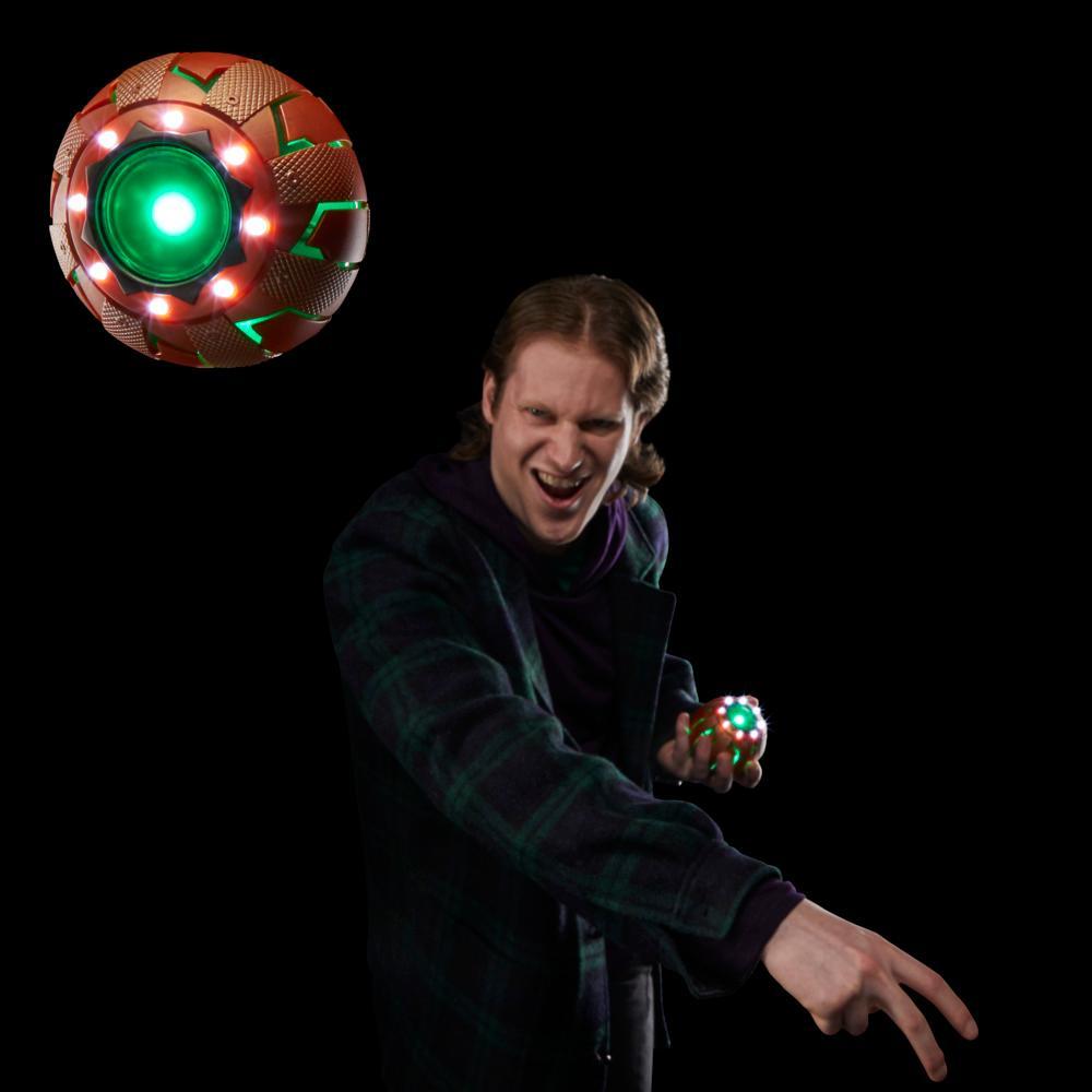 Marvel Legends Series Green Goblin Premium Adult Electronic Pumpkin - Image 5