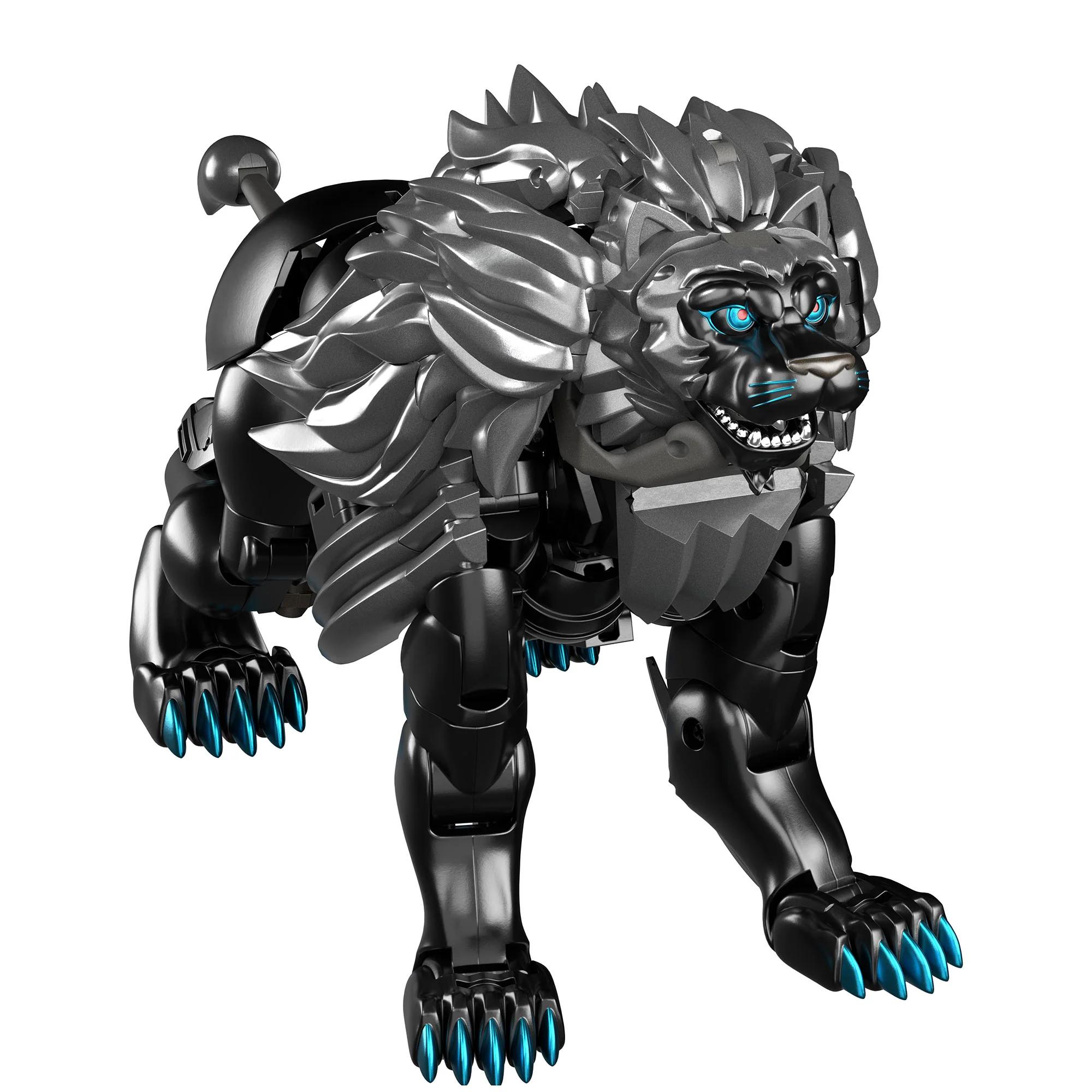 Transformers Masterpiece Takara Tomy MP-48 Dark Amber Maximal Leo Prime Converting Action Figure - Image 4