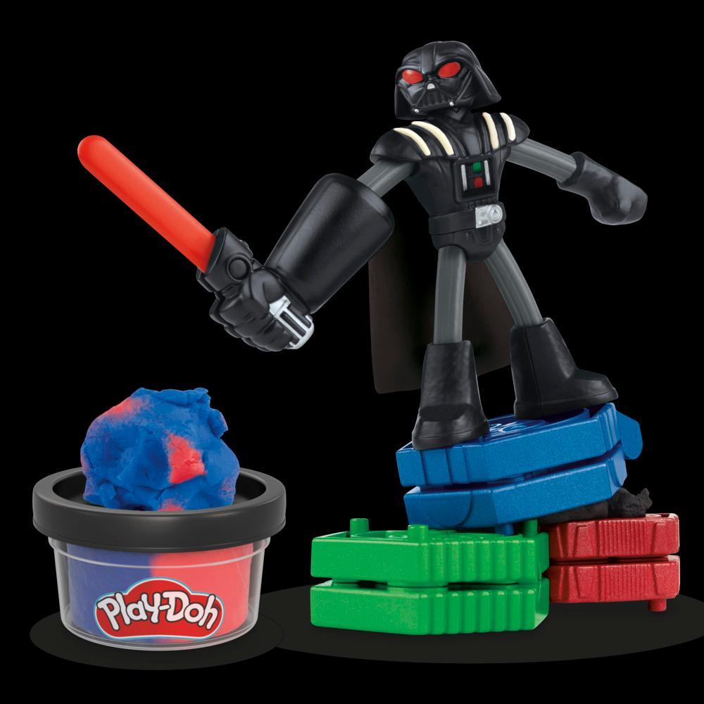 Play-Doh Star Wars Squish Slice Lightsabers 4 Action Figure Set - Image 4