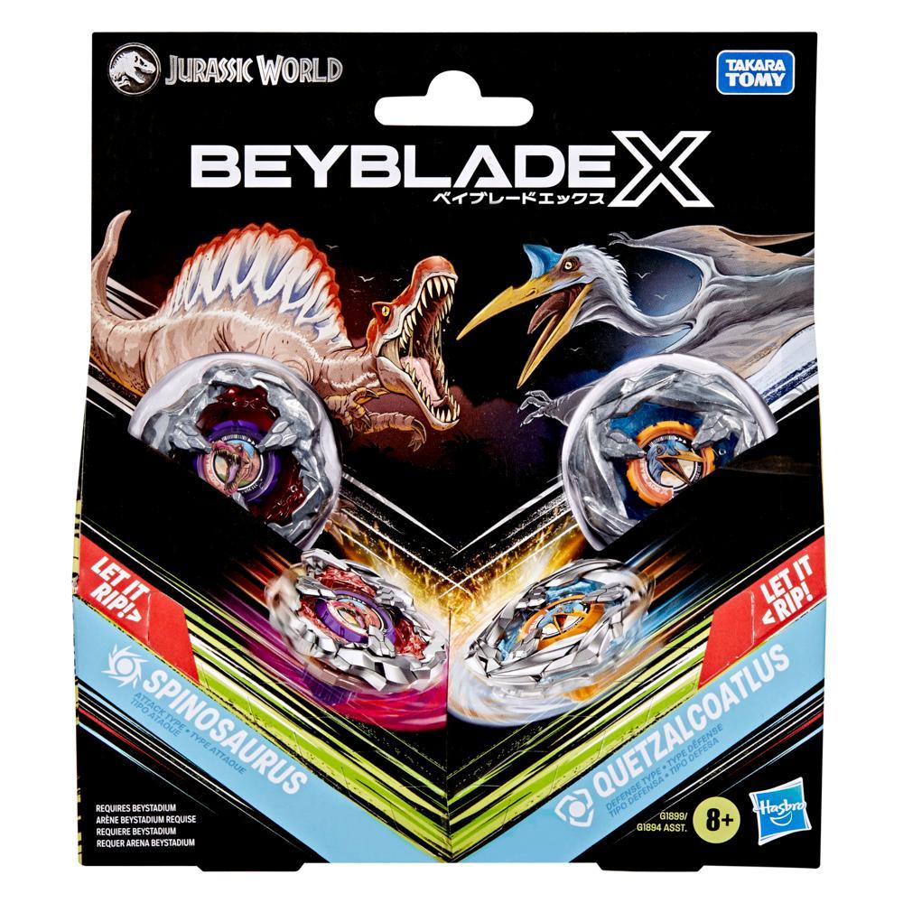 Beyblade X Jurassic World Collab Spinosaurus vs Quetzalcoatlus Multipack Set - Image 6