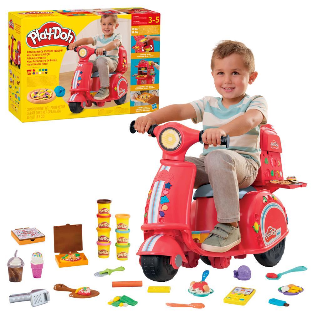 Play-Doh Pizza Delivery Kids Scooter Playset - Image 6
