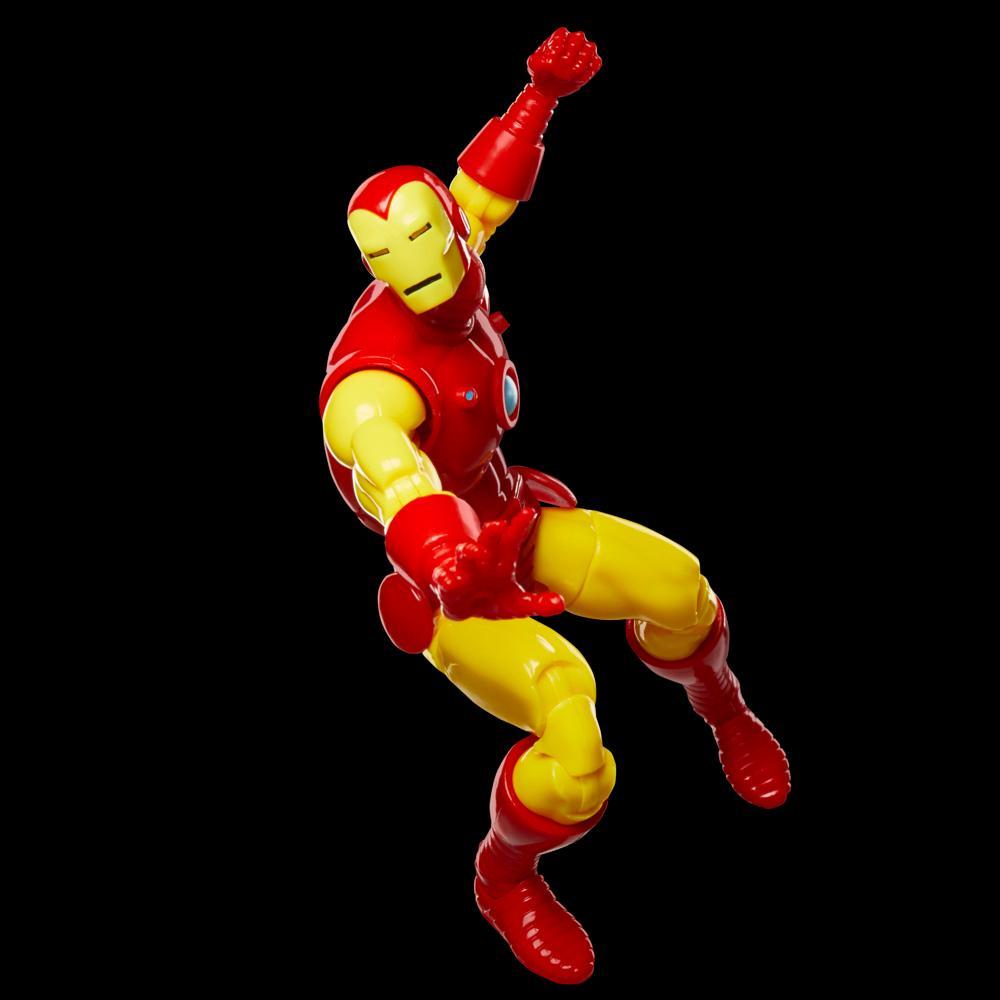 Marvel Legends Series Iron Man Retro Marvel Comics Collectible Action Figure 6 - Image 11