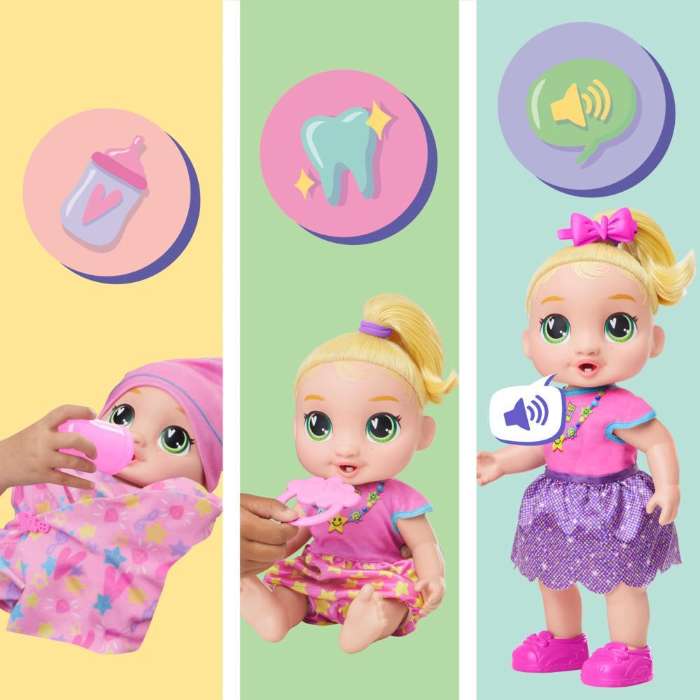 Baby Alive Baby Grows Up LaLa GooGoo Interactive Baby Doll - Image 4