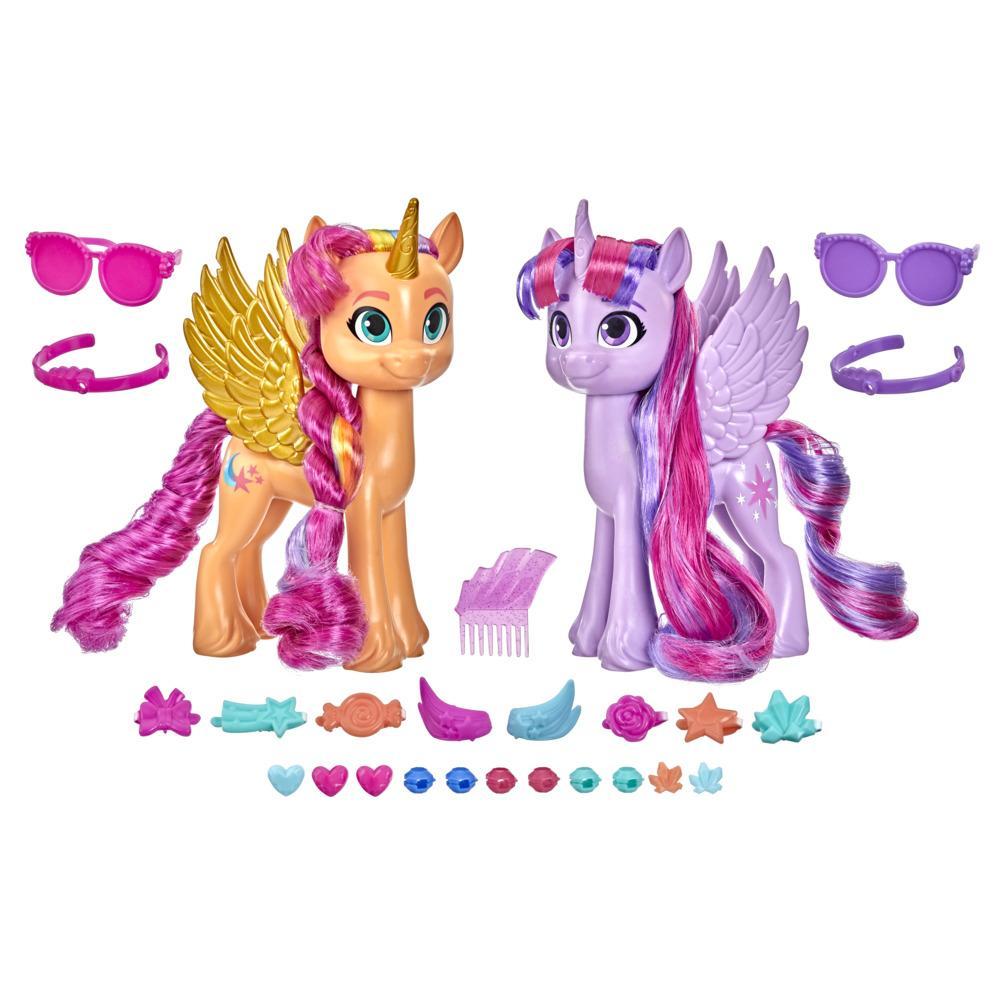 My Little Pony A New Generation Sparkling Generations 2-Pack - 6-Inch Movie and My Little Pony Friendship is Magic Toy - Image 6
