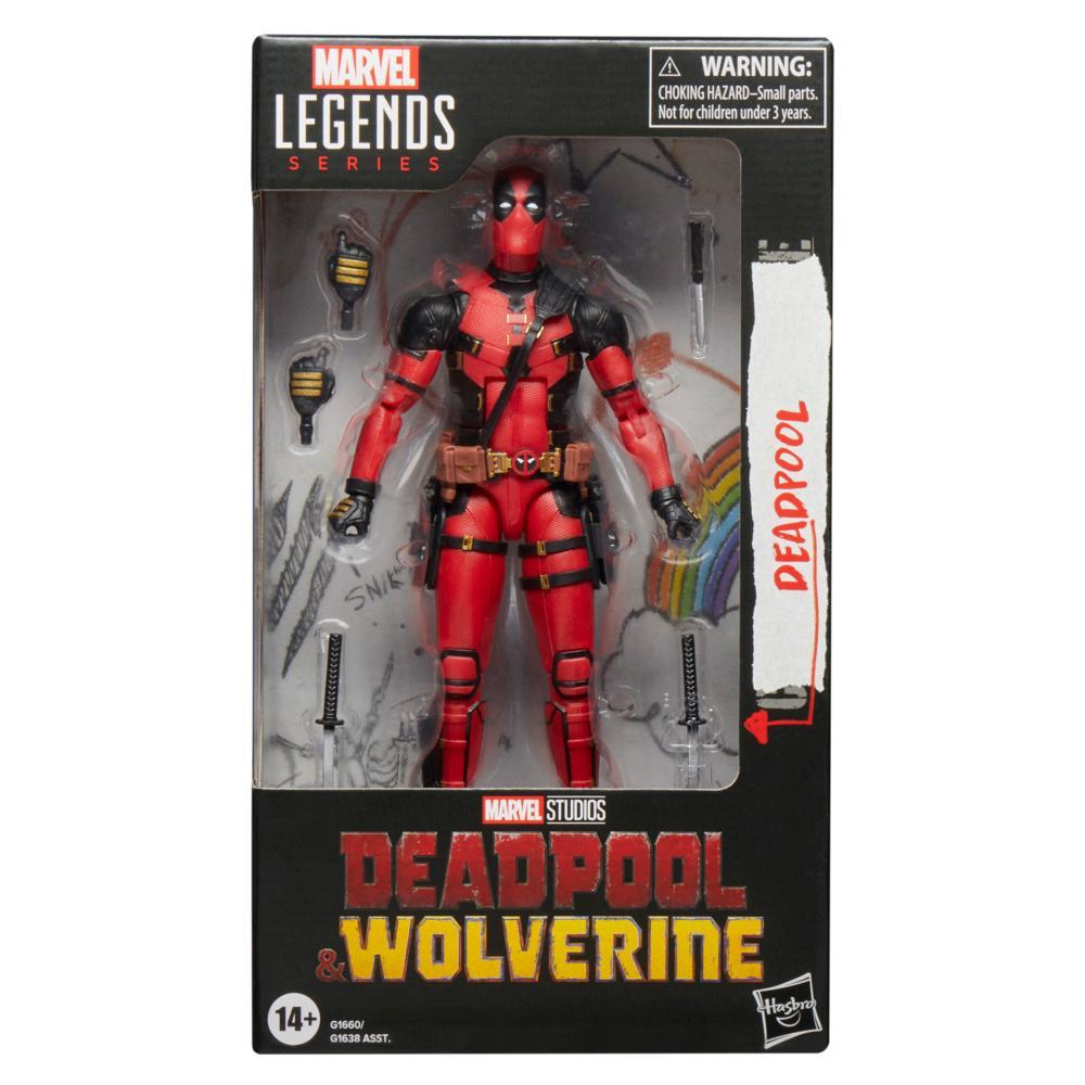 Marvel Legends Series Deadpool Deadpool Wolverine Adult Collectible Action Figure 6 - Image 7