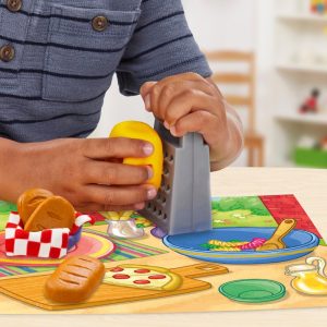 Play-Doh Pasta Dinner Playset Kitchen Playset with 35 Play Kitchen Accessories