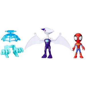 Marvel Spidey and His Amazing Friends Dino-Webs Ghostasaurus  Spidey Action Figures Ages 3