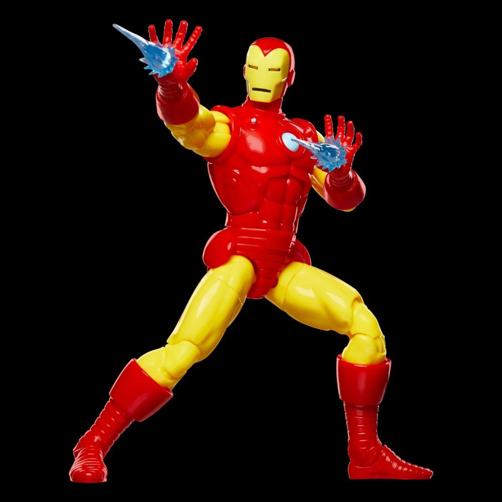 Marvel Legends Series Iron Man Retro Marvel Comics Collectible Action Figure 6 - Image 5