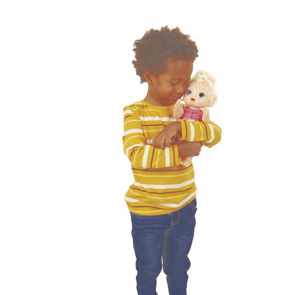 Baby Alive Magical Mixer Baby Doll Strawberry Shake Blender Accessories Drinks Wets Eats Toy for Kids Ages 3 and Up - Image 4