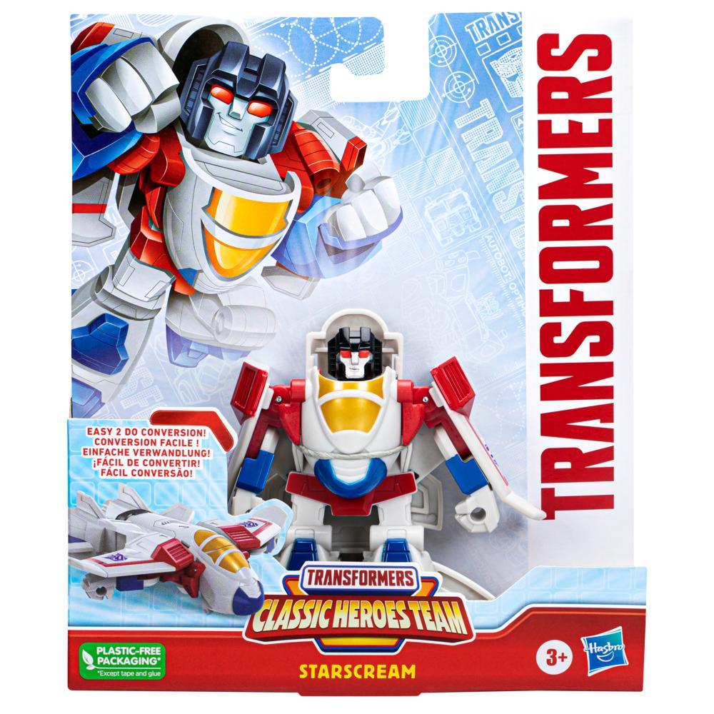 Transformers Classic Heroes Team Starscream Preschool Toy 45 Action Figure For Kids Ages 3 and Up - Image 2