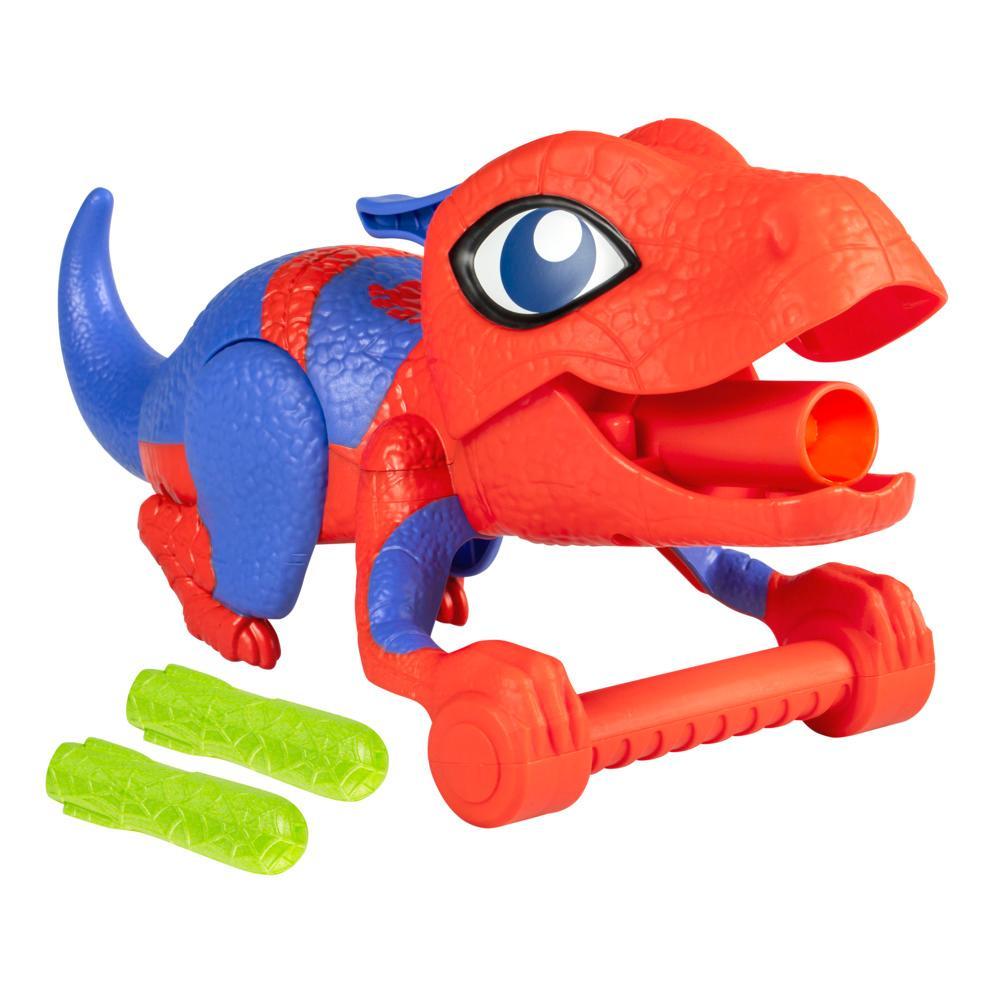 Marvel Spidey and His Amazing Friends Dino-Webs NERF Spidey-Rex Web Launcher Role Play Toy - Image 6