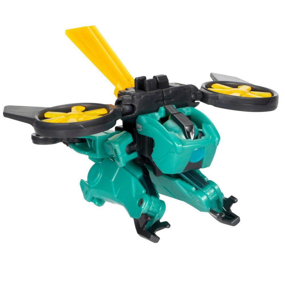 Transformers Toys EarthSpark Warrior Class Chaos Terran Spitfire 5 Action Figure Age 6 - Image 4